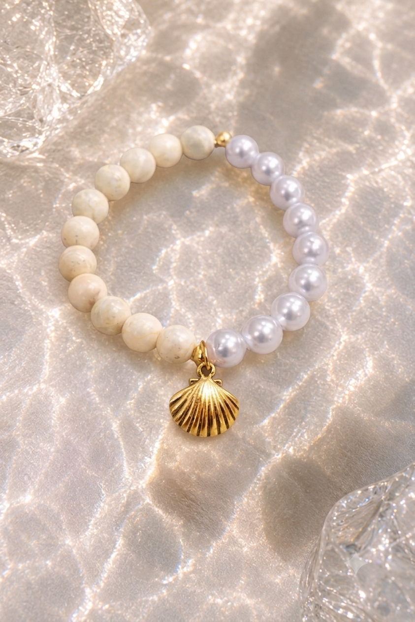 Galactic Siren Shell Bracelet