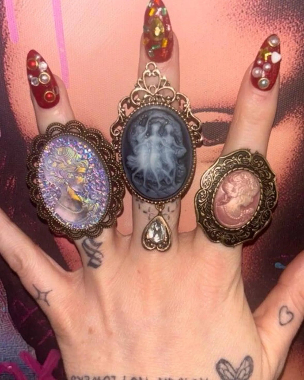 The Victorian Ghost Cameo Collection