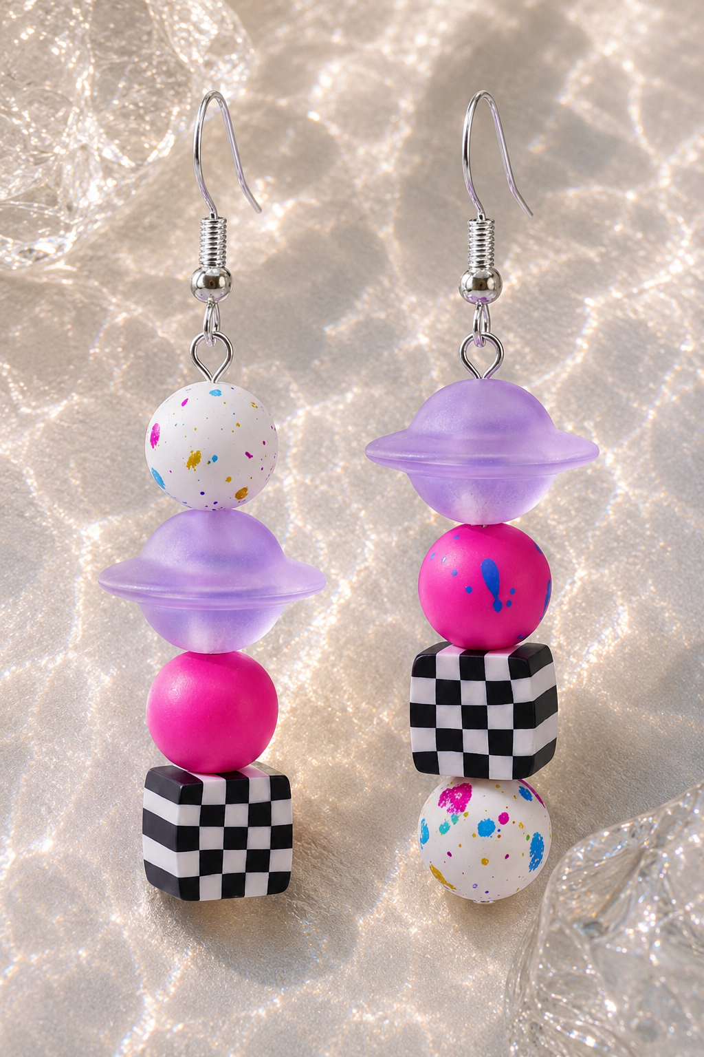 Zenon Space Earrings
