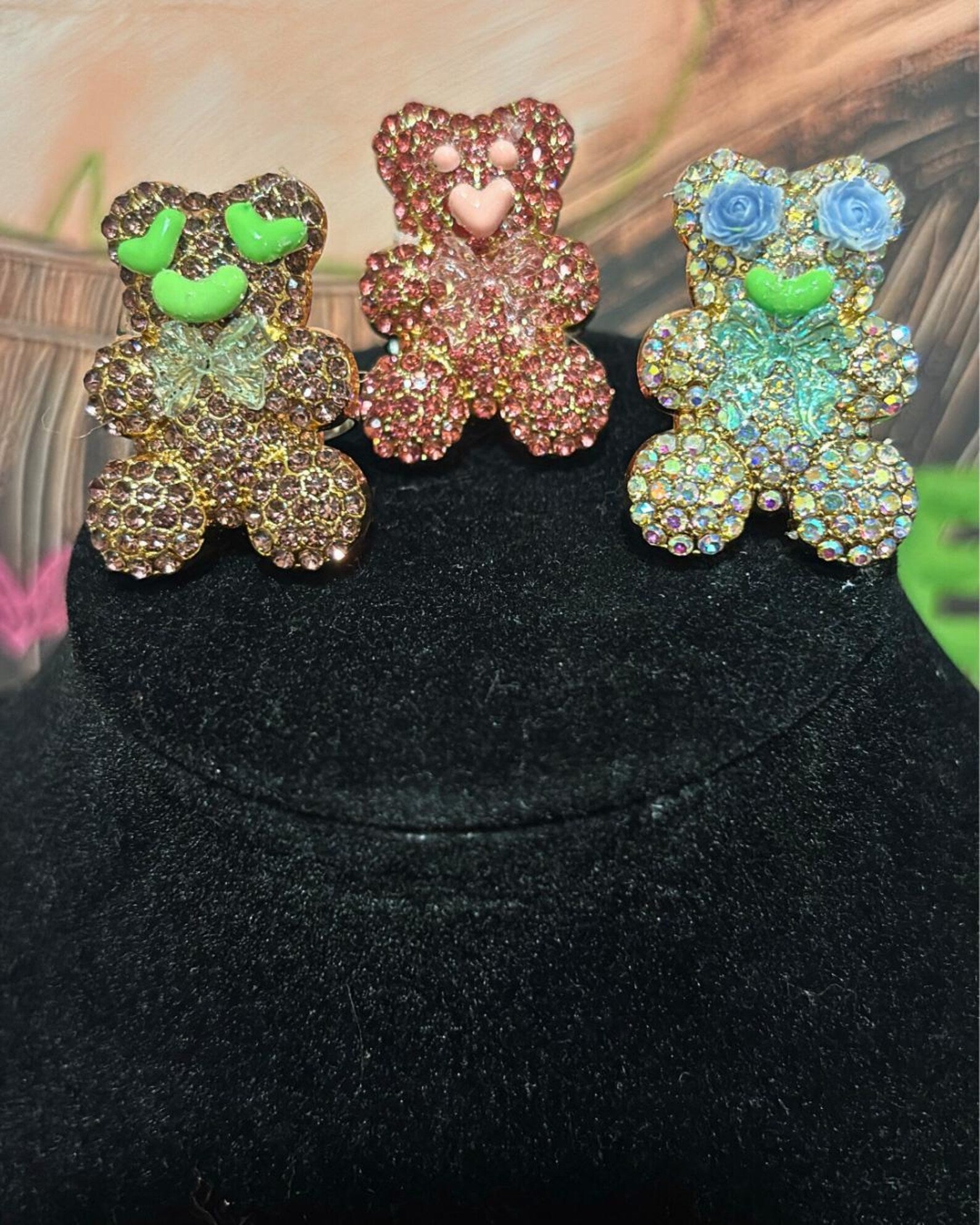 The Gummy Glamour Ring Trio