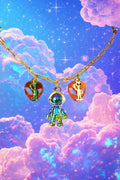 The Spaceman Galactic Charm Necklace