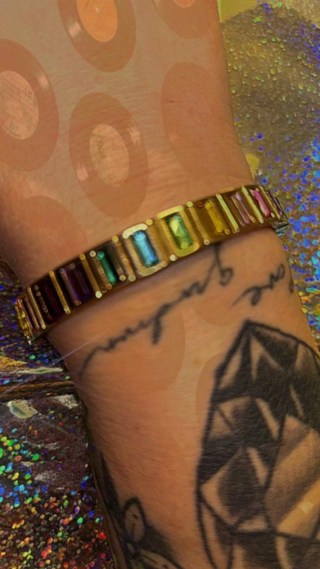 Galactic Rainbow Eternity Band