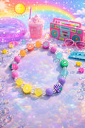 Beaded Adjustable Fruit Loop Fantasy Bracelet